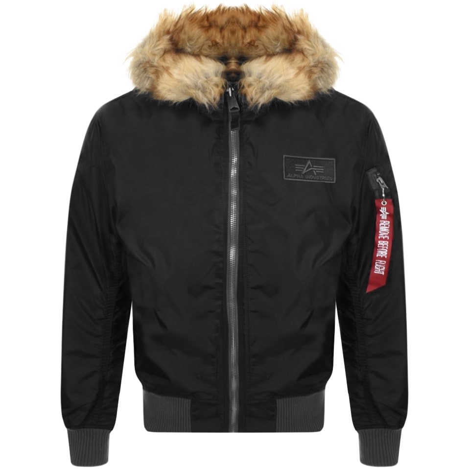Alternative Image for ProductAlpha Industries MA1 Hooded Jacket Black1